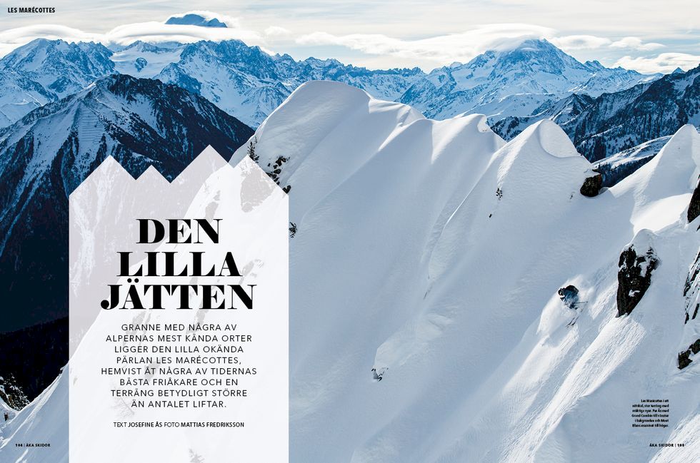 Världens bästa snö i decembernumret av Åka Skidor