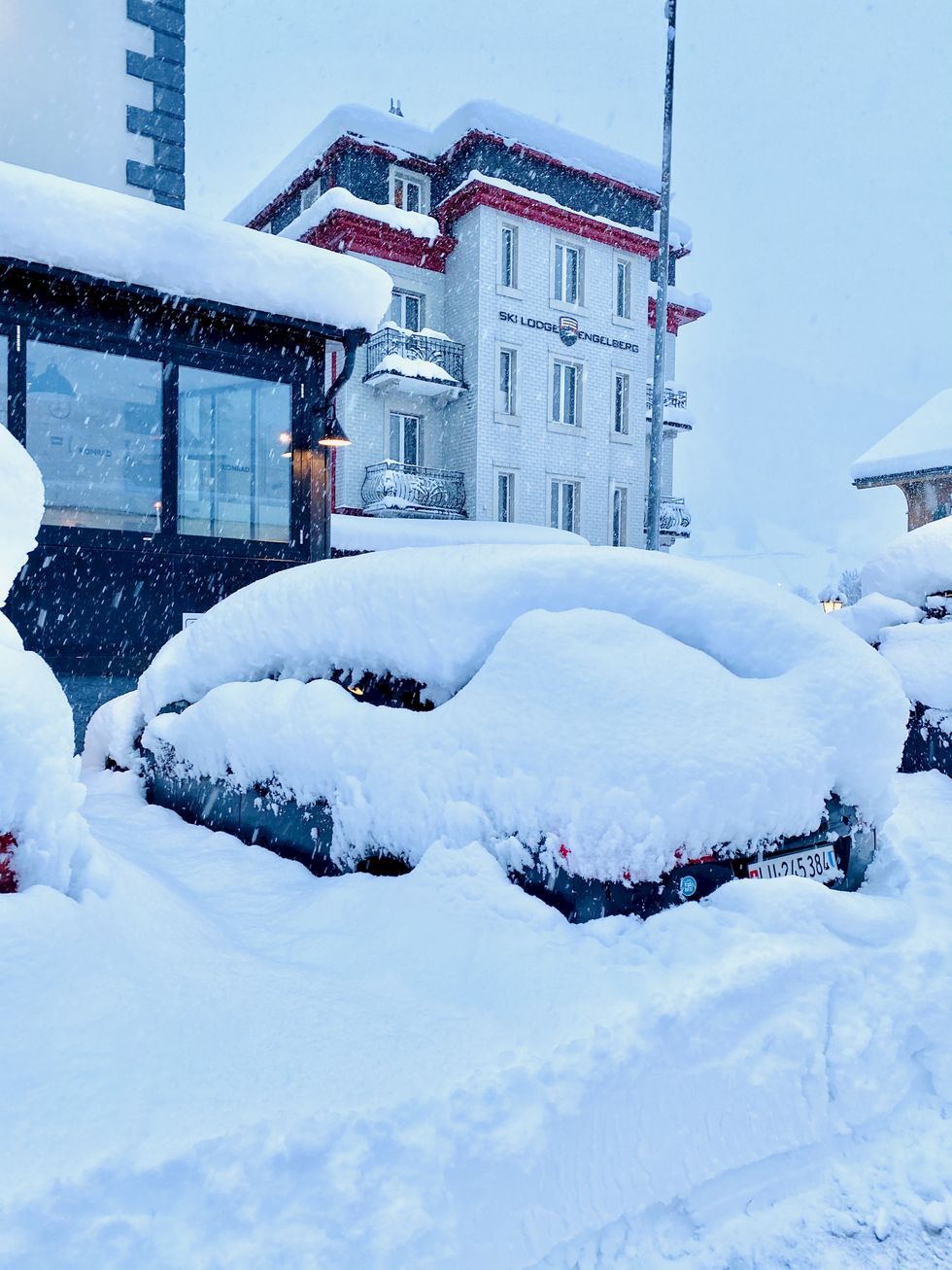 Jobba hemifrån från Alperna - nu kommer snön