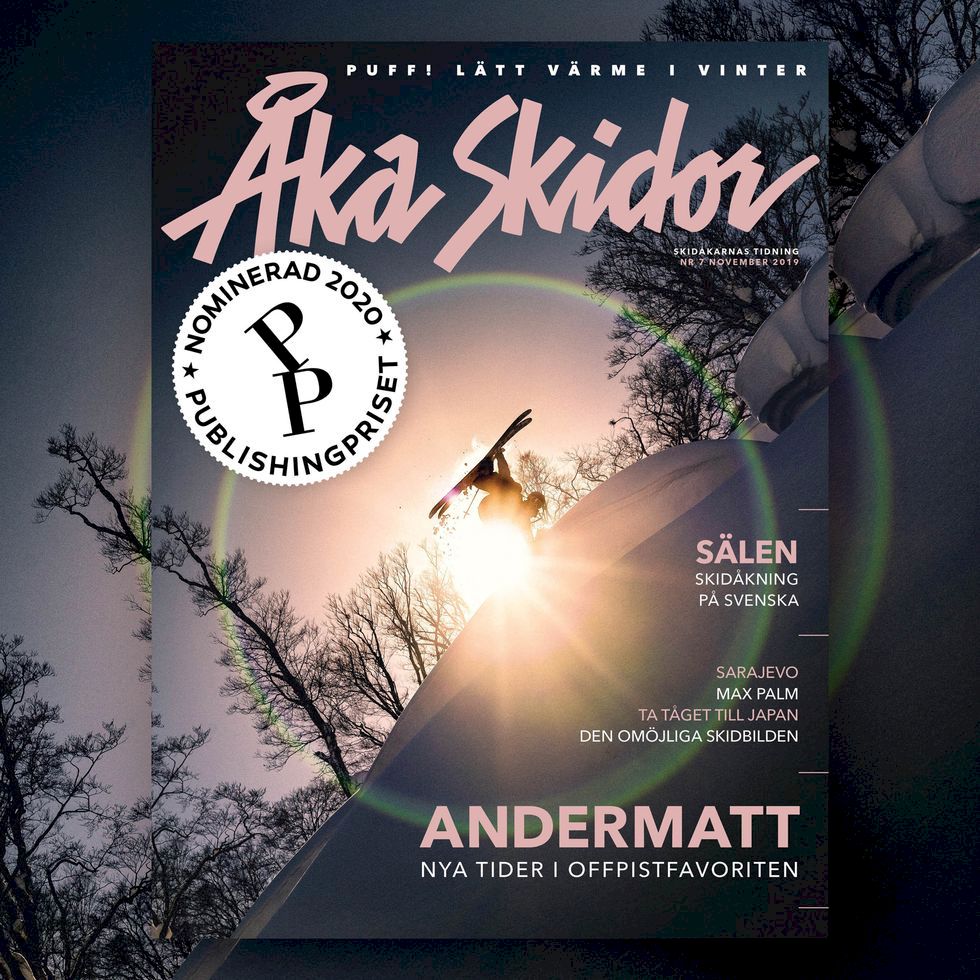 Åka Skidor nominerad till Årets Tidning