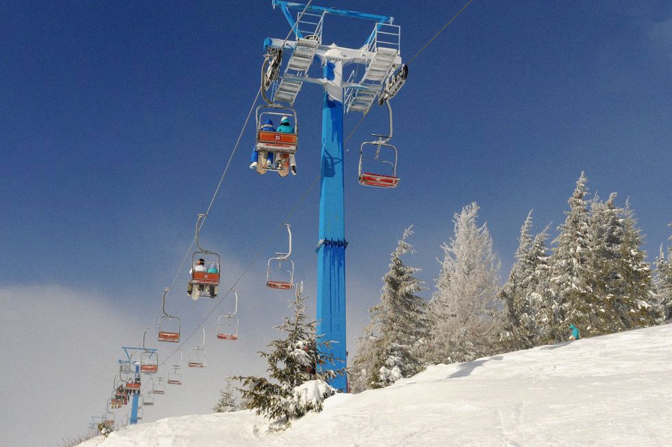 En ickeortodox skidresa i Ukraina