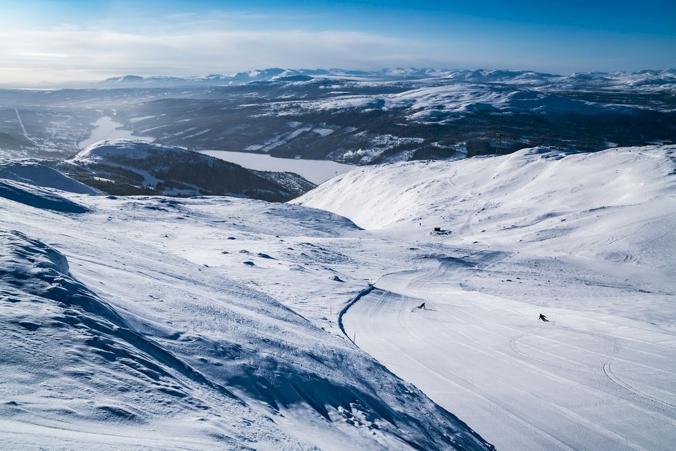 Vinterns 3 bästa skidor för hela berget