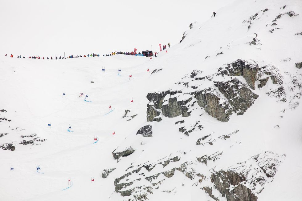 Saudan Couloir Ski Race Extreme återuppstod