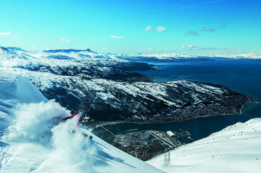 Resereportage: Narvik – drömåkning vid fjällets fot