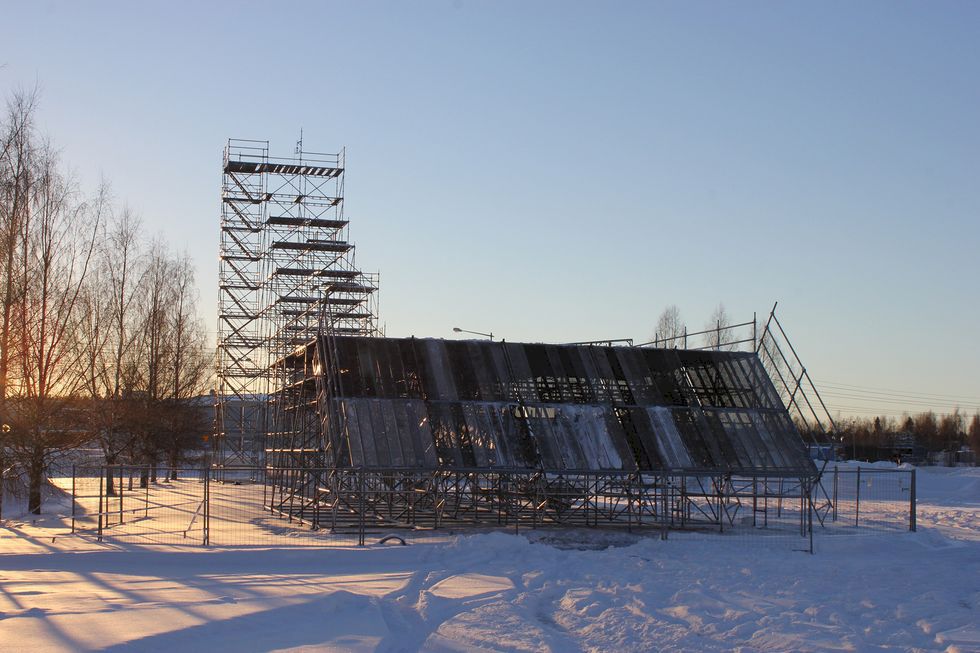 Big Air-tävling och skidfest i Luleå