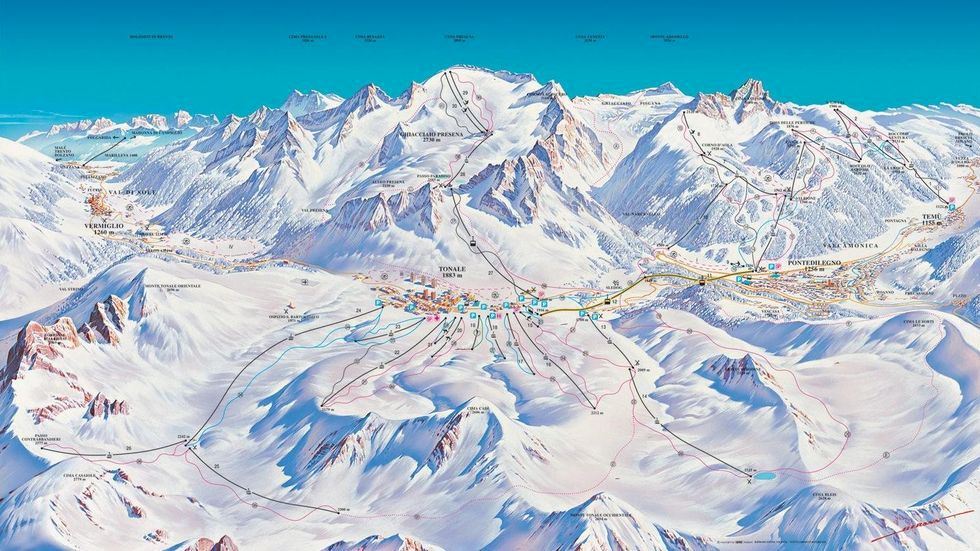 Här har det snöat mest i Alperna